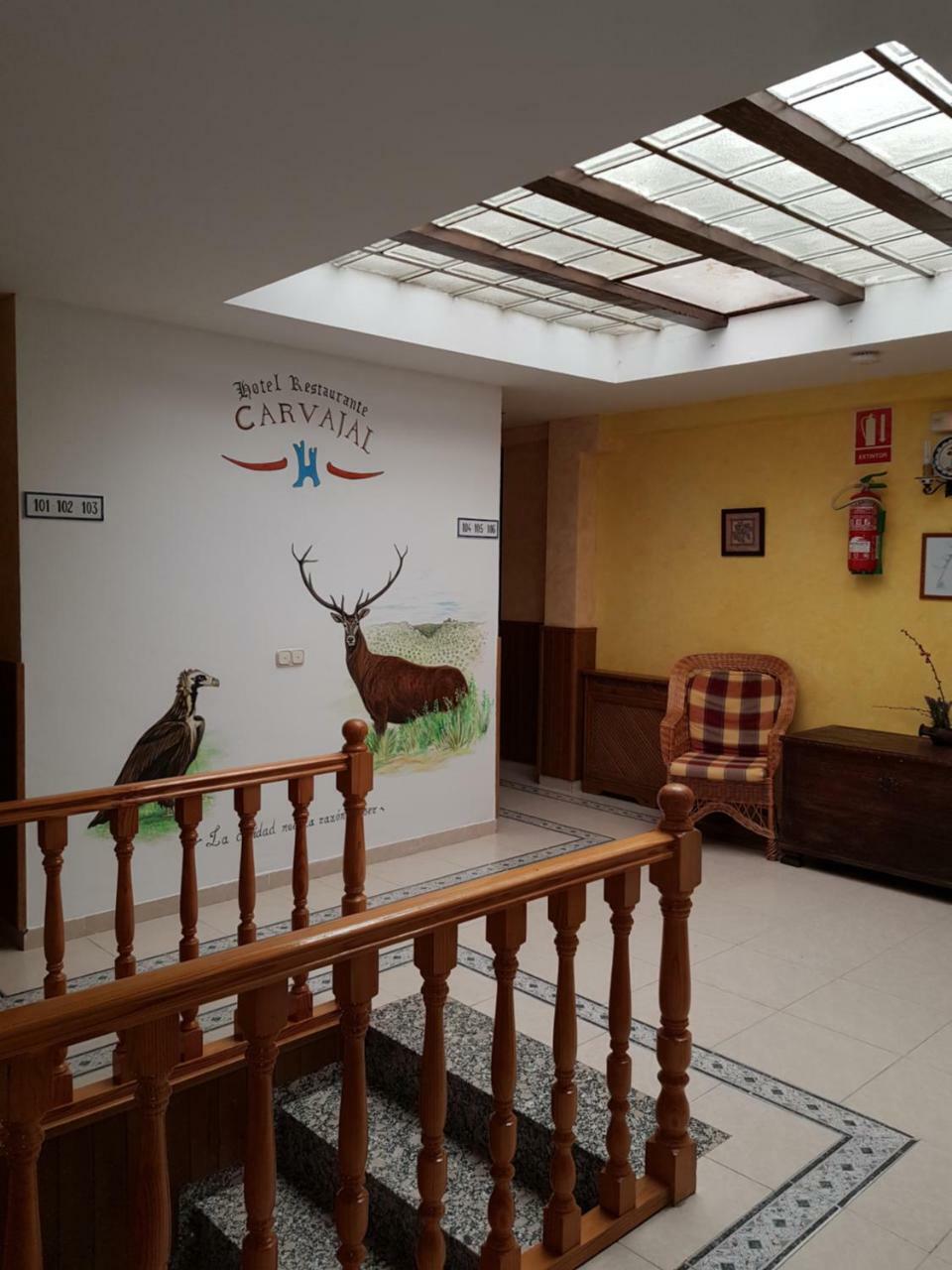 Hotel Carvajal Torrejón el Rubio Dış mekan fotoğraf